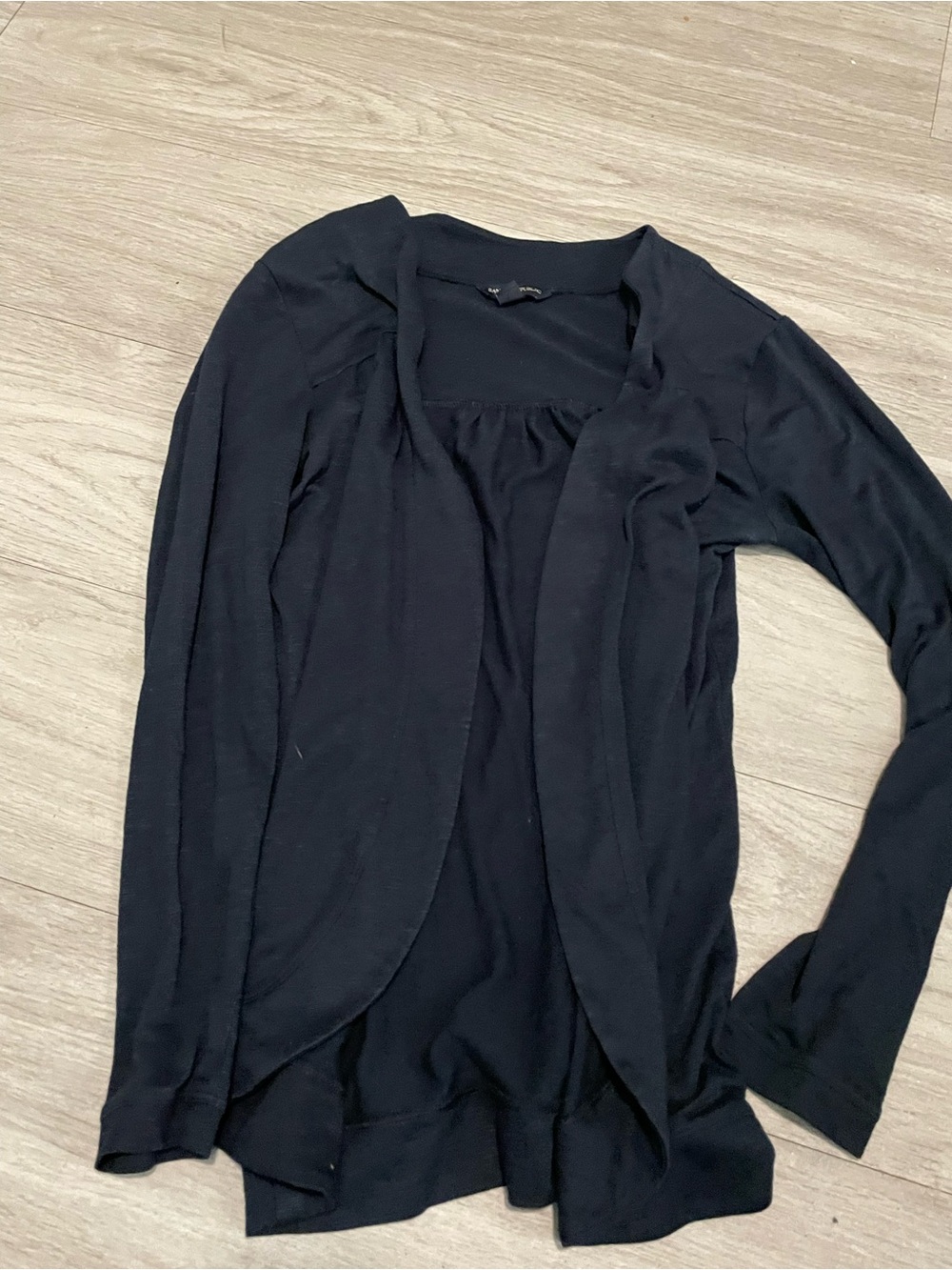 Banana Republic Black Open-Front Women's Cardigan